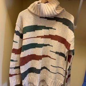 Knit Sweater cowl neck